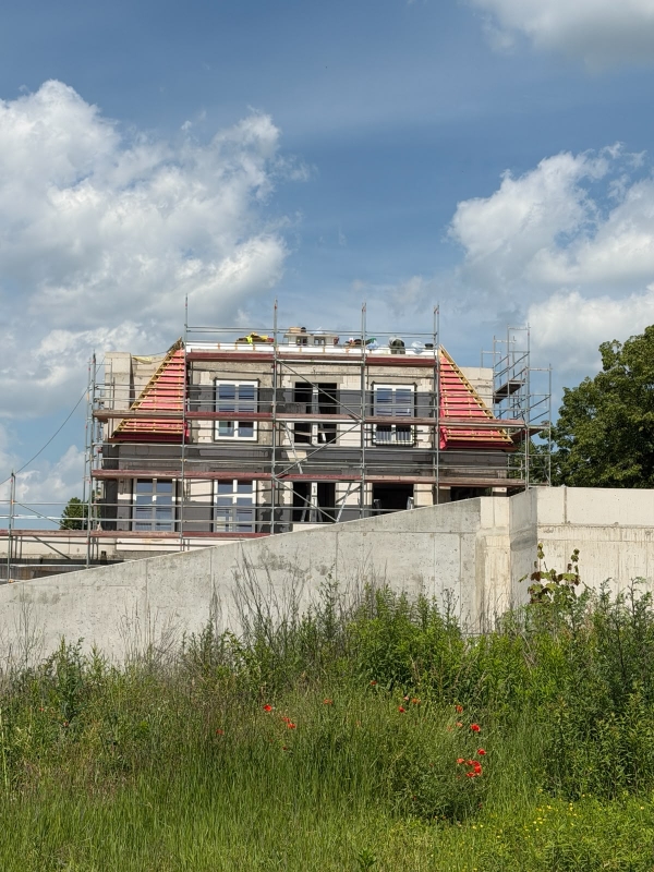 Photo report from the construction site  July 2, 2026 The first details are already visible!